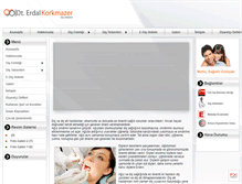 Tablet Screenshot of erdalkorkmazer.com